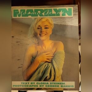 Hardcover Marilyn Monroe Book